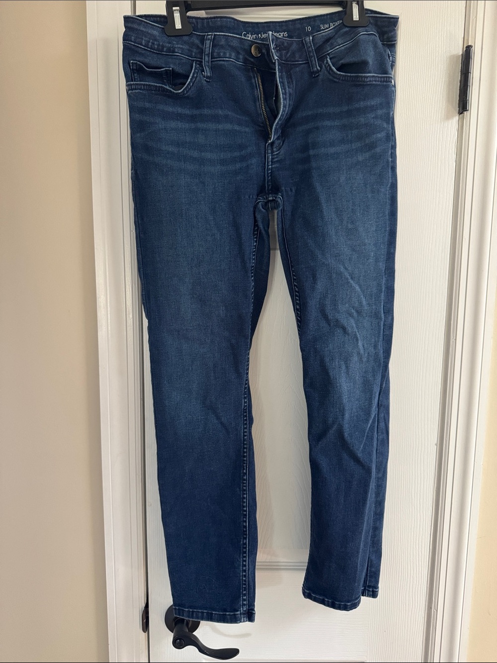 Calvin Klein Jeans Indigo Skinny Stretch Denim slim boyfriend fit